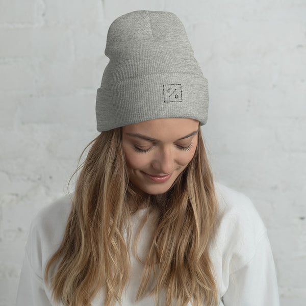 Cuffed Champagne Diet Beanie Beanie
